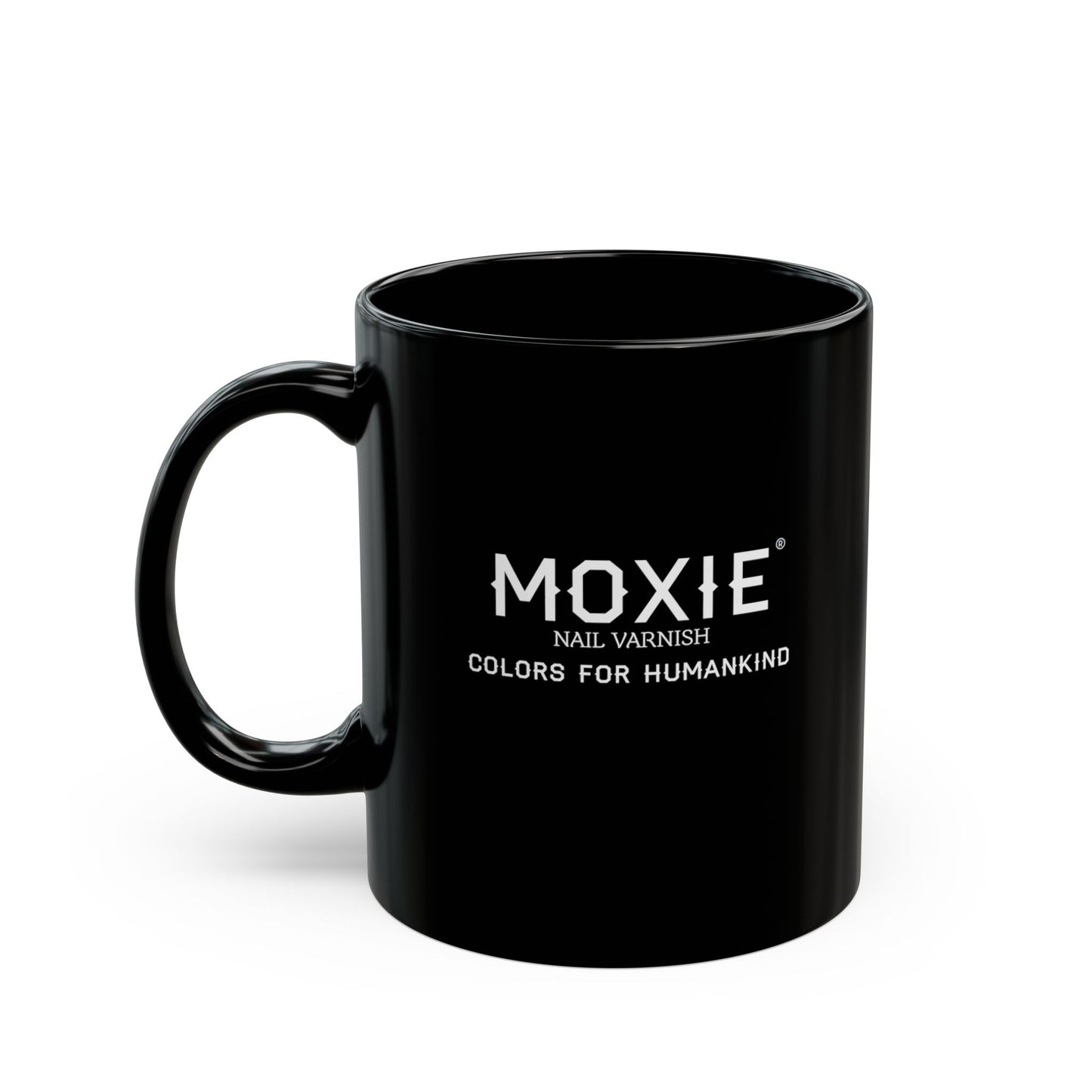 MOXIE Nail Varnish Logo Mug Black  11oz